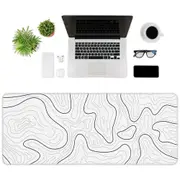 Mouse Pad Gaming Mousepad for Keyboard and Mouse with Anti-Slip Rubber Base Keyboard Pad Mouse Mat for Home and Office