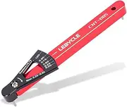 ycle Chain Checker Gauge Bike Chain Indicator Tool Chain Stretch Detection Caliper for Mountain Road Bike Black