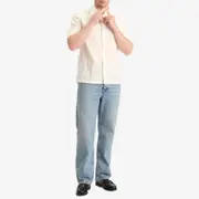NN07 Freddy Jacquard Shell Short Sleeve Shirt