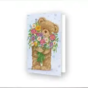 Diamond Dotz Diamond Art Greeting Card Kit 5"X7"-Bunch Of Love