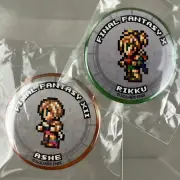 Final Fantasy XII FFX Rikku Ashe Record Keeper Anime Can Badge Button Pin