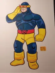 X-Men Cyclops Sketch