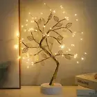 Switch 72 Led Lights Copper Wire Light Up Trees Bonsai Tree Light 19.7 Inch