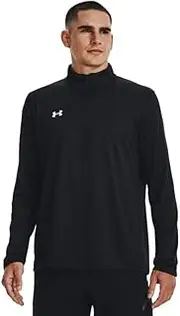 [Under Armour] Men's Team Tech 1/4 Zip Loose Royal Blue Long Sleeve Shirt