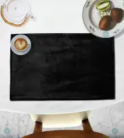 Velvet Table Placemats Set of 4, 8, 12, 24, 32 Dining Table Mat Luxury Place Mat
