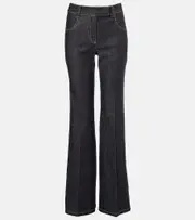 [Brunello Cucinelli] Brunello Cucinelli Mid-rise bootleg jeans AU 20 blue