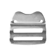 2 Pcs Backpack Buckle Slider Strap Buckles for Length Adjust Square