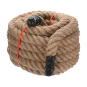 2In x 50Ft Jute Rope Natural Jute String Twine Twisted Manila Rope Burlap Rope