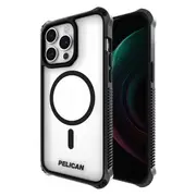 Pelican Guardian Rogue Case (Suits iPhone 15 Pro Max) - Clear Black