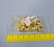Bag of 10 Imperial 90376 Brass Pipe Thread Tall Street Elbow 3/8"