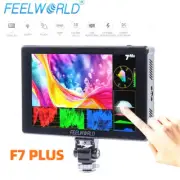 FEELWORLD F7 PLUS 7" DSLR Camera Field Video Monitor 4K HDMI IPS Touch Screen