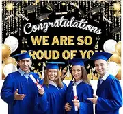 Graduation Picture Backdrop | Graduation Back Drop Class of 2025,Photo Props Outdoor Decor, Congratulations Background Yard Signs Banner, Home Celebration Photography Supplies