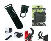 4x Pram Hook Baby Kids Stroller Hooks Shopping Bag Clip Carrier Pushchair Hanger