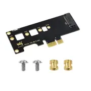 PCIe to M.2 Adapter Card with LED Light for Raspberry Pi RPI Compute Module 4 b