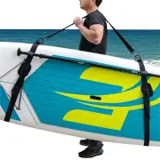 Adjustable Paddle Board Shoulder Strap Comfortable Multiple Uses Quick Release Buckles Adjustable Length Surfboard Carry