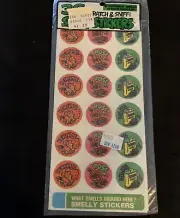 NEW Vintage 80’s Gordy Scratch & Sniff Stickers - 6 Different Scents - Rare