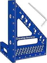 Multi Angle Ruler,3D Woodworking Square - Multi-Angle Precision Tool for Carpentry Machine Architecture Drawing Saw Router