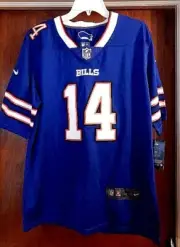 NFL Nike Buffalo Bills Stefon Diggs Game Jersey, Blue, Med NWT
