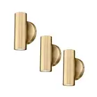 2-Light Wall Light, Brass Gold Wall Sconce, Indoor Up and Down Wall Lamp for ...