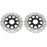 2 Front Brake Rotors SV650S 03-15 for Suzuki Katana GSX600F GSX750F 03 04 05 06