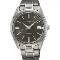 在飛比找momo購物網優惠-【SEIKO 精工】CS 鈦金屬簡約手錶-40mm 送行動電