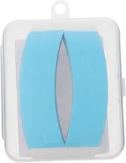 NOLITOY 1 Box Double Sided Wig Film Hair Extension Tabs Two Sided Tape Man Hair Lace Men Front Hair System Double Sides Tape Hair Replacement Wigs Double-Sided Tape Stick Buns Blue Paper