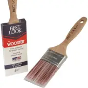 6-Best Look By Wooster 2-1/2 In. Flat Paint Brush Model: D4024-2 1/2