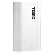 T3 Power Bank 3pcs 18650 Li-ion Battery Dual USB Charger DIY Case Box for Mobile Phone WHITE COLOR