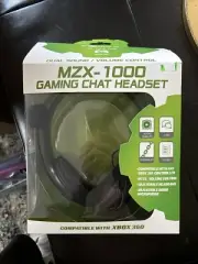 Tomee Xbox 360 MZX-1000 Stereo Headset, White. Brand New