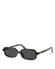 Miu Miu Regard Rectangle Sunglasses, 52mm