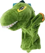 ERINGOGO Plush Dinosaur Hand Puppet Interactive Soft for Storytelling Puppet for Early Education and Parent Play Cute Plush Design