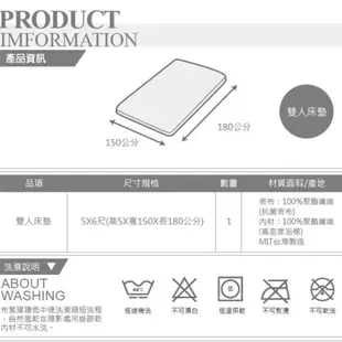 LAMINA Microban抗菌透氣床墊5cm