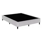Artiss Bed Frame Double Size Metal Grey Mason fabric,plastic Double Bed Frames