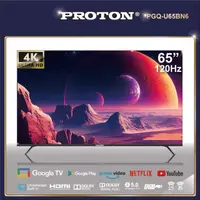 在飛比找momo購物網優惠-【PROTON 普騰】65型 QLED 120Hz量子點聯網