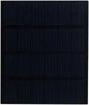1.5W 6V Solar Panel Portable Solar Battery Charger Waterproof Small Power Emergency Panels Solar Charging Panel for Camping Hiking Backpacking