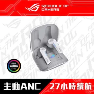 【ASUS 華碩】Cetra True Wireless 真無線藍芽耳機(白)