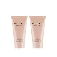 在飛比找PChome24h購物優惠-Gucci bloom 花悅呵護沐浴膠組 50ml x2