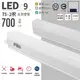 LED T5 2呎 全塑管支架燈 層板燈 白光 黃光 自然光 CNS認證 全電壓 附串接線 歐洲照明品牌 間接照明