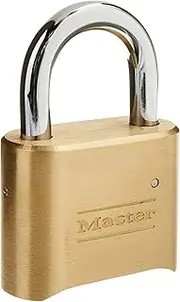 Master Lock Resettable Set-Your-Own Combination Lock, 175D