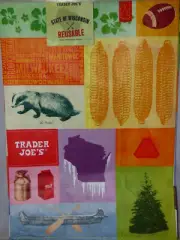 Trader Joe's - Reusable Grocery Bag - Wisconsin