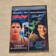 Teen Wolf 1 & Too Double Feature DVD -- NEW SEALED Michael J Fox, Jason Bateman