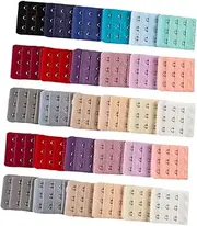 [WATIIFUFU] 30pcs Women Bra Extension Buckles Corset Extender Elastic Bra Extender Bodysuit Extender Underwear Extension Buckle Clasp Extender Bra Strap Extender Extension Clip Bra Accessories