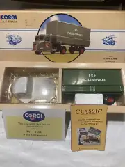 CORGI NIB, MINT VTG SCAMMEL SCARAB- BRS PARCELS SERVICES, #97914, WOW!! L@@K!