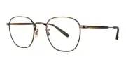 Garrett Leight GRANT M Antique Gold Redwood Tortoise (ATG-RWT) Eyeglasses