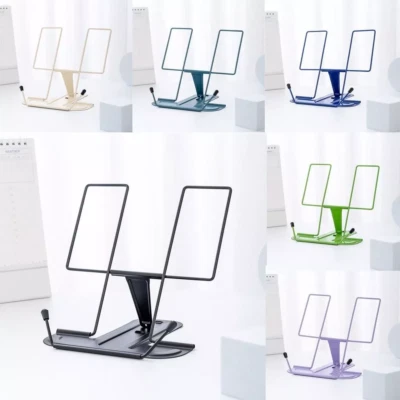 For Kids For Cookbook Reading Stand Metal Book Rest Book Holder Phone Stand QG
