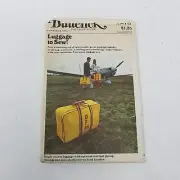 Butterick Sewing Pattern 3748 Luggage to Sew Bag Set MCM Atomic Era 1960's VTG