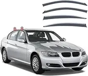 FUWKAIZS Compatible for BMW E46 E90 F30 G20 320i 2010 2011 2012 2013 2014 2015 2016 2017 20189 2019 2020 2021 2022 Window Visors Car Accessories(E90)