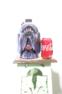 dal burtchaell ( clifford ) face jug, pottery, ( 10'' t x 7'' w)