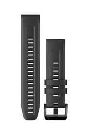 Garmin 010-12863-22 QuickFit 22 mm Slate Gray Silicone Replacement Watch Band