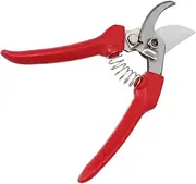 GALPADA Durable Portable Garden Pruning Shears Fruit Tree Scissors for Bouquets Branch Trimming Easy to Operate Convenient Carry Design for Hedges Trees Red